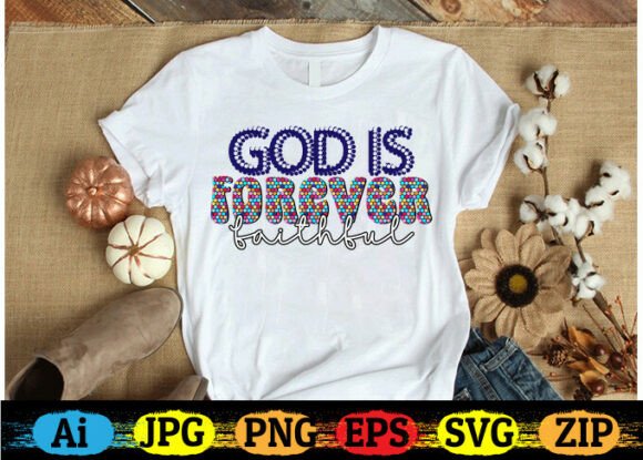 A Designer's Review of the God is Forever Faithful Embroidery Design