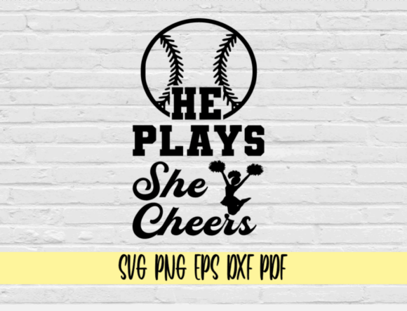 A Designer's Take on the Baseball & Cheerleading Graphic