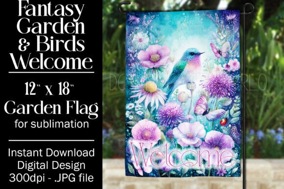 A Practical Review of the Fantasy Bird Garden Flag Design