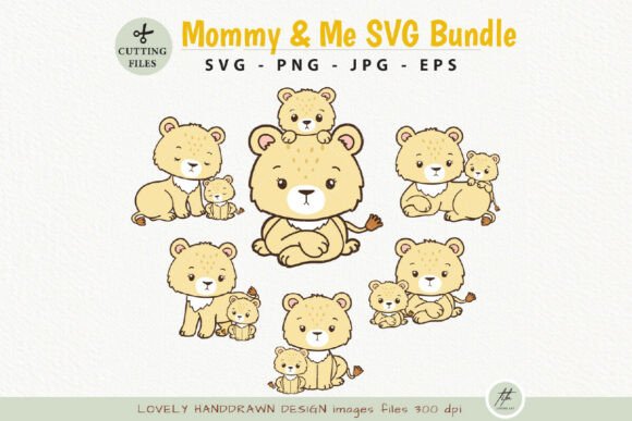 Lion Mom SVG, Mother’s Day