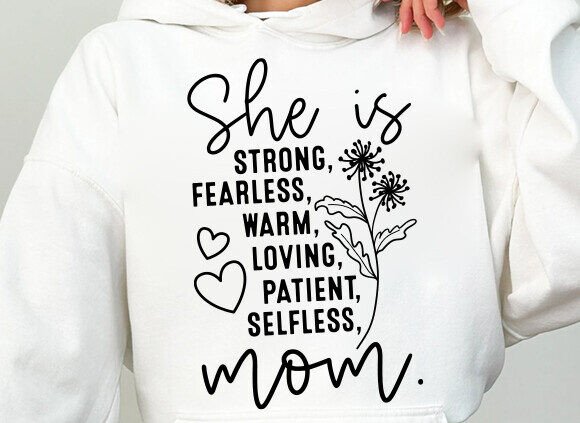 She is Mom SVG, Mother SVG, Mom Life SVG